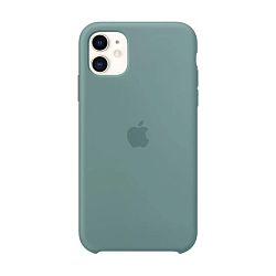 Клип-кейс (накладка) Apple Silicone Case для Apple iPhone 11 силикон, Cactus