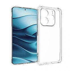 Клип-кейс (накладка) для Xiaomi Redmi Note 14 (China) силикон, прозрачный