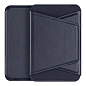 Кардхолдер Dux Ducis Neva Series Magnetic Wallet Stand для Apple iPhone искусственная кожа, тёмно-синий
