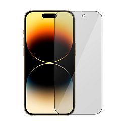 Защитное стекло Mocoll Golden Shield Series Privacy 2.5D для Apple iPhone 14 Pro Max / 15 Plus / 16 Plus, черная рамка