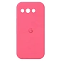 Клип-кейс (накладка) Silicone cover закрытый для Google Pixel 9a силикон, ярко-розовый