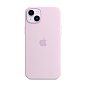 Клип-кейс (накладка) Silicone Case MagSafe для Apple iPhone 14 Plus силикон, лиловый