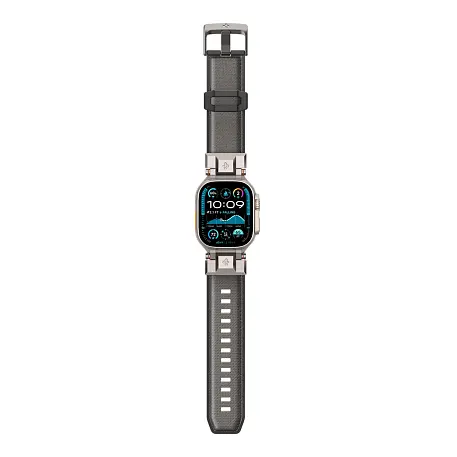 Ремешок Spigen DuraPro Armor для Apple Watch 44 / 45 / 46 / 49mm полиуретан серый - 4