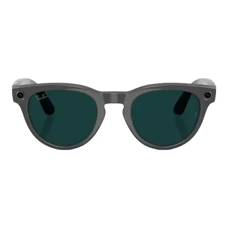 Умные очки Ray-Ban Headliner Gen 2 Shiny Asteroid Grey, Clear/Emerald Transitions, (50-23-150mm) - 2
