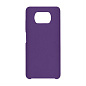 Клип-кейс (накладка) Silicone cover (без лого) для Xiaomi Poco X3 NFC / Poco X3 Pro силикон, фиолетовый