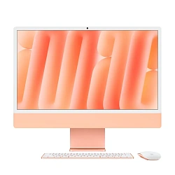Моноблок Apple iMac 24" M4 (10-core GPU) 16 ГБ, 512 ГБ  (MWV93), оранжевый