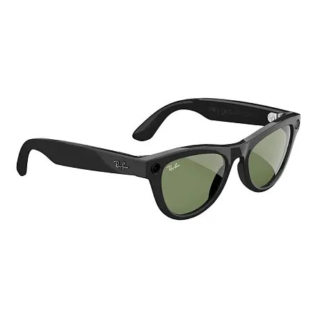 Умные очки Ray-Ban Skyler Gen 2 Shiny Black, G15 Green, (52-20-150mm) - 3