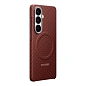 Клип-кейс (накладка) Samsung Carbon Magnet Case для Samsung Galaxy S26 арамидное волкно, алюминий, поликарбонат, красный - 2