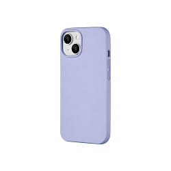 Клип-кейс (накладка) uBear Touch Mag Case для Apple iPhone 15 силикон, лавандовый