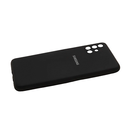 Клип-кейс (накладка) для Samsung Galaxy M31S силикон, чёрный матовый - 3