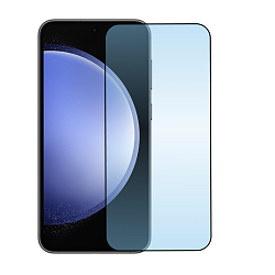 Защитное стекло 3D Classic для Samsung Galaxy S23 FE, черная рамка