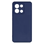 Клип-кейс (накладка) Silicone cover закрытый для Xiaomi Poco X6 Pro 5G силикон, тёмно-синий
