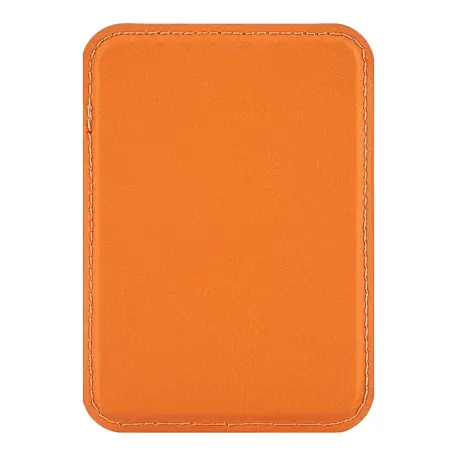 Кардхолдер uBear Split для Apple iPhone экокожа, оранжевый - 4