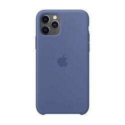 Клип-кейс (накладка) Apple Silicone Case для Apple iPhone 11 Pro силикон, Linen Blue