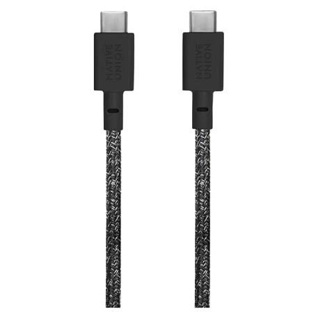 Сетевое зарядное устройство + кабель Type-C - Type-C Native Union Fast GaN Charger 30 Вт чёрный - 2