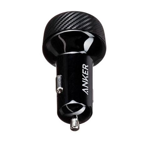 Автомобильное зарядное устройство Anker PowerDrive Speed 2 39 Вт, чёрный - 2