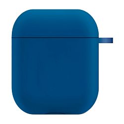 Кобура Silicon Protection Case для Apple AirPods 2018 / 2019 силикон, синий