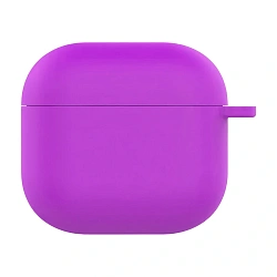 Кобура Silicon Protection Case для Apple AirPods 4 силикон, фиолетовый
