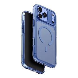 Клип-кейс (накладка) UNIQ Lifepro Xtreme MagSafe для Apple iPhone 18 Pro Max / 17 Pro Max полиуретан, голубой