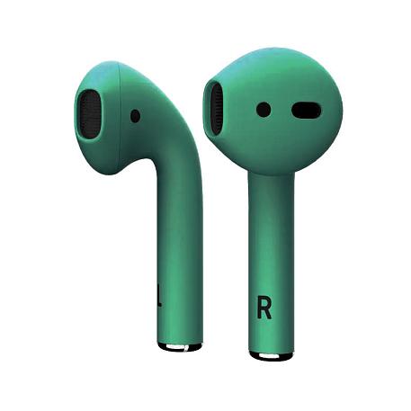 Беспроводные наушники Apple AirPods 2 с зарядным футляром мятный матовый (полная прокраска) - 2