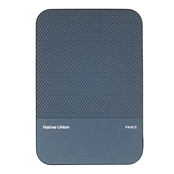 Внешний аккумулятор с беспроводной зарядкой Native Union (Re) Classic Qi2 5000 мАч 15 Вт синий