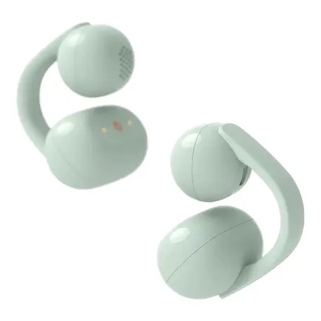 Беспроводные наушники Sony LinkBuds Clip WF-LC900 зелёный - 2