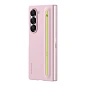 Клип-кейс (накладка) Samsung S Pen Case для Samsung Galaxy Z Fold 6 полиуретан, поликарбонат, розовый - 4