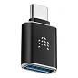 Адаптер-переходник Rocket Data (USB 3.0 to Type-C) чёрный