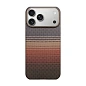 Клип-кейс (накладка) Pitaka Ultra-Slim Case для Apple iPhone 17 Pro Max кевлар (арамид), "закат" (KI1702SPM)