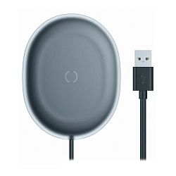 Беспроводное зарядное устройство Baseus Jelly Wireless Charger 15 Вт чёрный