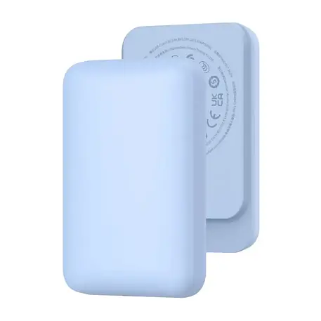 Внешний аккумулятор с беспроводной зарядкой WIWU Small Pudding Power Bank 5000 мАч 15 Вт - 2