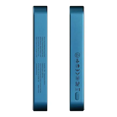 Внешний аккумулятор с беспроводной зарядкой Pitaka Magnetic Power Bank Qi2 10000 мАч 20 Вт "восход луны" (PBQ2503) - 4