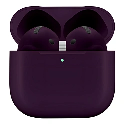 Беспроводные наушники Apple AirPods 4 тёмно-фиолетовый матовый (полная покраска)