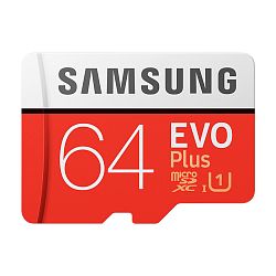 Карта памяти Samsung Evo Plus MB-MC64KA, 64 ГБ