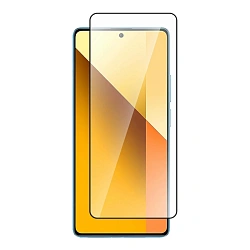 Защитное стекло Borasco Full Glue 3D для Xiaomi Redmi Note 13 4G / Note 14 5G / Note 14 4G, черный