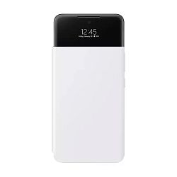 Чехол-книжка Samsung Smart S View Wallet Cover для Samsung Galaxy A53 полиуретан, поликарбонат, белый