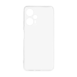 Клип-кейс (накладка) для Xiaomi Redmi Note 12 Turbo / Poco F5 5G силикон, прозрачный