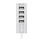 Адаптер-разветвитель для компьютера Hoco HB1 USB-A (4в1)