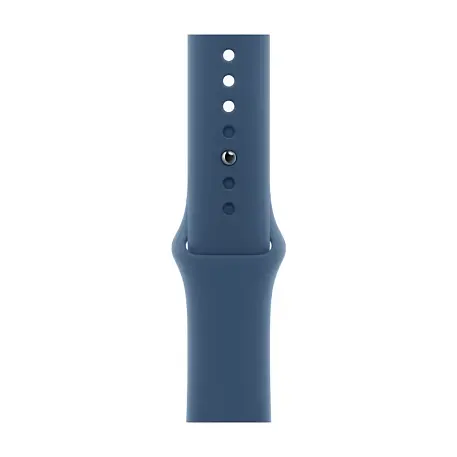 Умные часы Apple Watch Series 10 46mm GPS (Уценка) Silver Aluminum Case Denim Sport Band M/L (отличное состояние, витринный образец) - 3