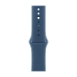 Умные часы Apple Watch Series 10 46mm GPS (Уценка) Silver Aluminum Case Denim Sport Band M/L (отличное состояние, витринный образец) - 3