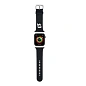 Ремешок CG Mobile Karl Lagerfeld 3D Rubber NFT Choupette Head для Apple Watch 38 / 40 / 41 / 42mm силикон чёрный - 2