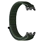 Ремешок Doossy для Xiaomi Smart Band 8 / 9 / 10 нейлон тёмно-зелёный