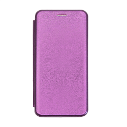 Чехол-книжка для Xiaomi Redmi 10A искусственная кожа, лиловый