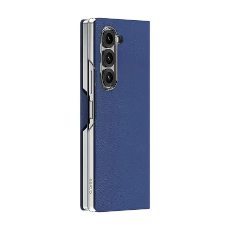 Чехол-книжка Araree Bonnet Diary для Samsung Galaxy Z Fold 6 экокожа, поликарбонат, синий - 2