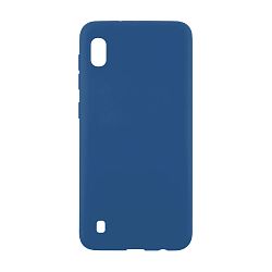 Клип-кейс (накладка) Silicone cover для Samsung Galaxy A10 силикон, тёмно-синий