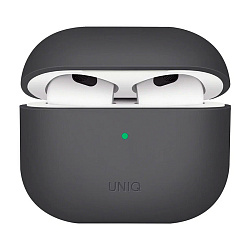 Кобура UNIQ Lino для Apple AirPods 3 (Уценка) серый