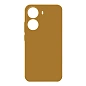 Клип-кейс (накладка) Silicone cover закрытый для Xiaomi Poco X7 Pro 5G силикон, жёлтый