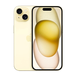 Смартфон Apple iPhone 15 128 ГБ жёлтый