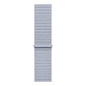 Умные часы Apple Watch SE (2024) 44mm GPS Silver Aluminum Case Blue Cloud Sport Loop One Size - 3