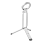 Магнитный держатель uBear Angle MagSafe серебристый - 2